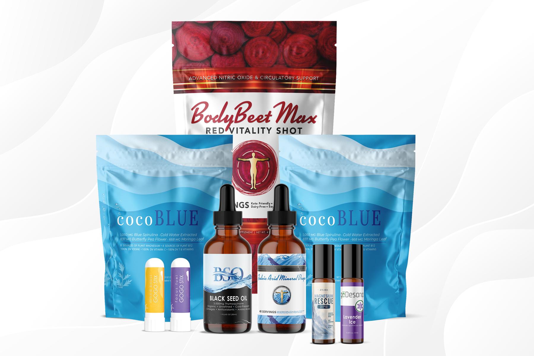 Muscle Vitality Pack curated Zilara wellness bundle