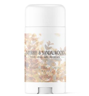 Myrrh and Sandalwood deodorant